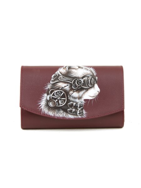 Wallet "Steampunk Cat"