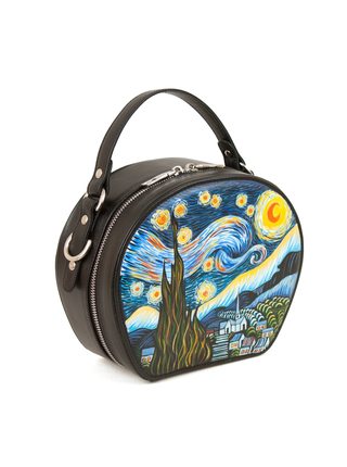Круглая сумка "Звёздная ночь.Ван Гог"