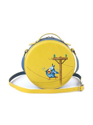 Round bag "3D Butterfly"