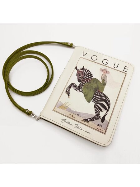 Клатч-книга "Vogue green"