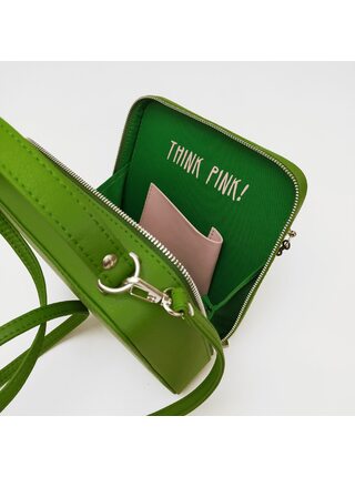 Квадратная сумка "Think pink"