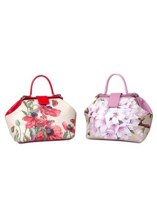 Bag "Poppies and butterflies"